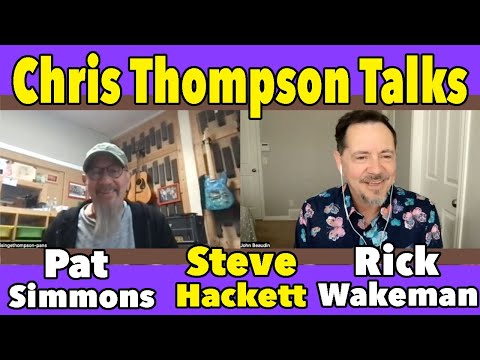 Chris Thompson On Working With Doobie's Pat Simmons, Steve Hackett(Genesis) & Rick Wakeman(Yes)