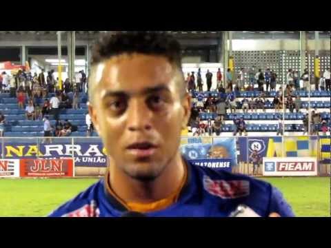 Atacante Charles fala após empate em 0x0 entre Fast e Nacional (29.2)