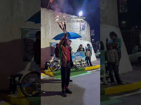 Ruta nocturna navideña en Carrizal, estado Miranda 🇻🇪