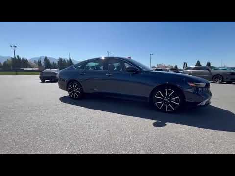 2024 Honda Accord Hybrid Touring eCVT Sedan in Blue for sale at Murray Honda in Chilliwack, BC