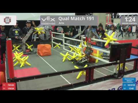 2017 VRC Arts Q191 - 7853D 1563A vs 10101R 134E - 2 to 42