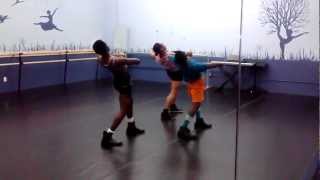 B.A.D. Dance Crew in rehearsals Amber Rose-Loaded 2/10/2013
