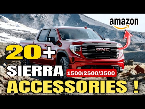 20 Best GMC Sierra Accessories You Can Buy on Amazon Right Now 🔥 #sierra #usa