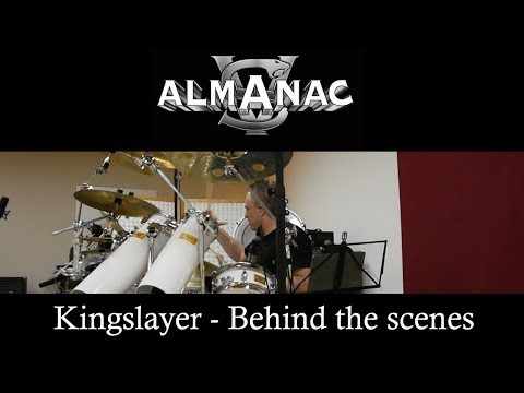 Almanac recording "Kingslayer" - Behind the scenes /Zacky Tsoukas