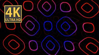 Relaxing Red Blue Looping Background Video 4k Screensaver for Meditation 2026