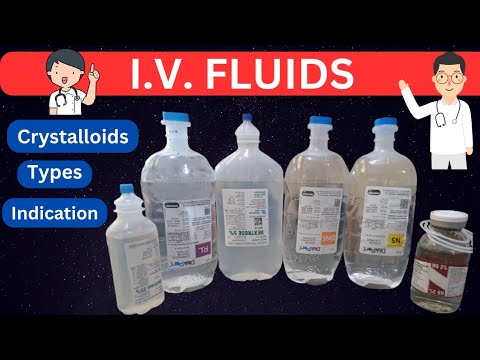 Types of IV ( intravenous) fluids | for beginners | NS | RL | DNS | 5D | 25 D | BY MD DOCTOR |