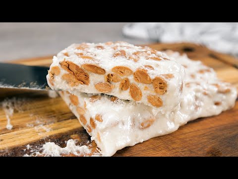Quick and easy nougat for the holidays and Christmas 🎄! No baking! # 123