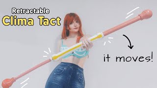 How I Made a Retractable Clima Tact | Nami Cosplay | One Piece