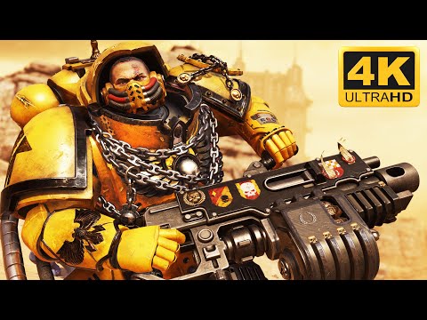 EPIC HEAVY BOLTER GAMEPLAY! Imperial Fist Destroys the Tyranids - Warhammer 40k Space Marine 2 (4K)