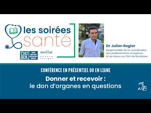 Soirée Santé #10 - "Donner et recevoir : le don d'organes en question"