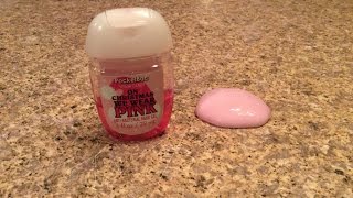 How To Make Slime With Hand Sanitizer