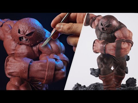 Sculpting JUGGERNAUT | X-Men [ Marvel Comics ]