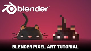 Blender 3D: Pixel Art Tutorial