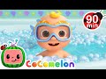 Splashy Fishy Bubble Bath Time 🫧 CoComelon Nursery Rhymes For Babies