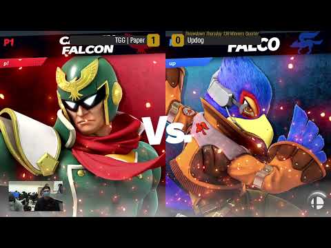 Throwdown Thursday 136 - Winners Quarters - TGG | Paper (Captain Falcon) vs Updog (Falco)