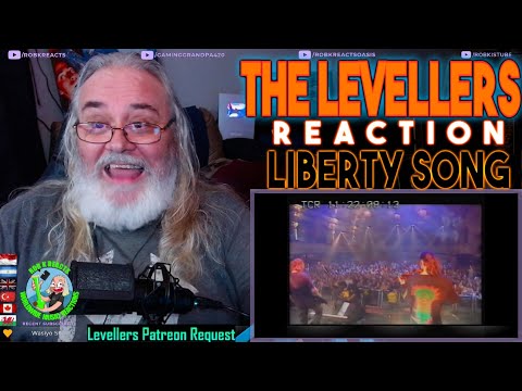 The Levellers Reaction - Liberty song - First Time Hearing - Requested