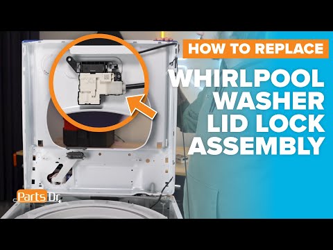 Not Locking? Replace the Lid Lock Assembly on your Whirlpool Maytag Amana Washer part # W11513248