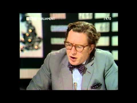 BBC Election 1970 Geoffrey Howe new MP Robin Day
