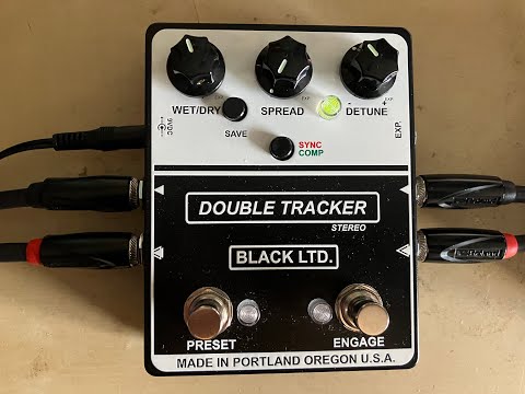 Mr Black LTD Double Tracker Stereo - Killing Joke Europe - Strymon Iridium and El Capistan Plugin