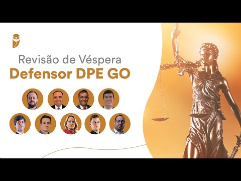 Revisão de Véspera Defensor DPE GO
