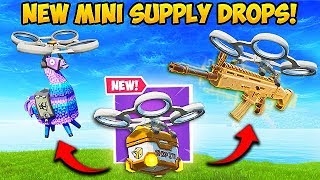 THE MINI SUPPLY DROPS ARE EPIC! - Fortnite Funny Fails and WTF Moments! #565