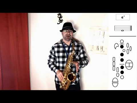 Saxophon lernen - 17 drei neue Töne mit der Oktavklappe