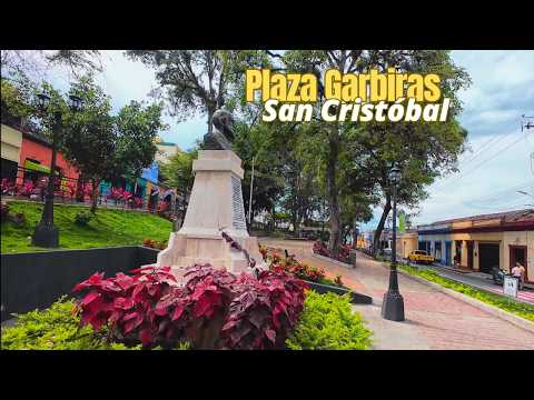 🚶🏻Plaza Garbiras San Cristóbal #Táchira #Venezuela 🇻🇪 #walking #4k #dji 