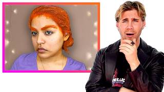 Hairdresser Reacts to Chaotic Copper Hair Makeovers