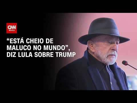 Lula comissiona navio e alfineta Trump: “Está cheio de maluco no mundo” | CNN PRIME TIME