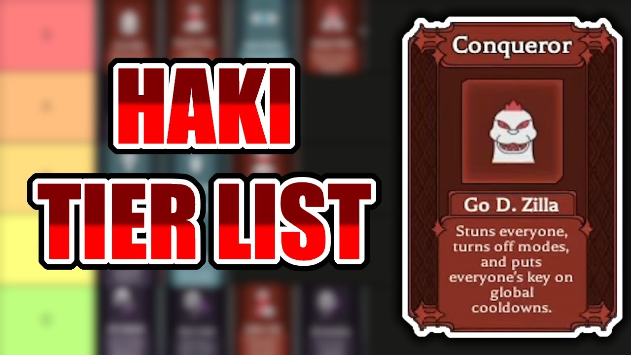 All RELL SEAS haki RANKED