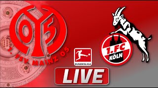 🔴LIVE FSV Mainz 05 - 1. FC Köln | Bundesliga 11. Spieltag (Radio/Kommentar)