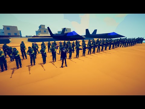 CAN 150x FBI RESCUE  PRESIDENT? - Totally Accurate Battle Simulator TABS