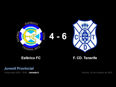 Juvenil Provincial Tenerife. Esférico FC -  F. CD. Tenerife