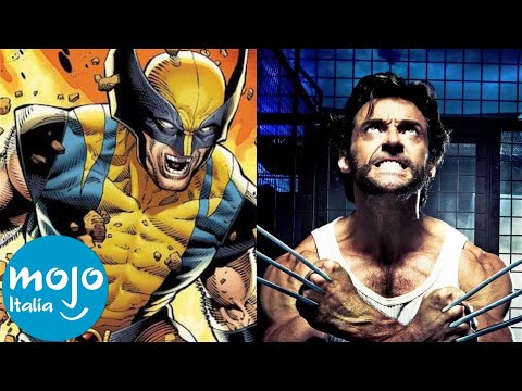 Top 10 DIFFERENZE tra FILM e FUMETTO degli X-MEN!