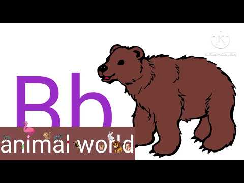 BabyTV my first letters beginning with letter b
