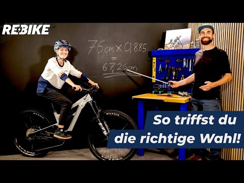 Richtige Rahmengröße fürs E-Bike ermitteln 🚴‍♂️📏 Der umfassende Leitfaden 🚲🔍 | Rebike.com
