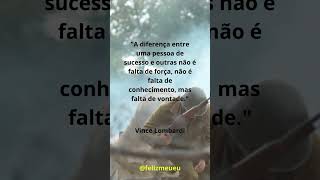 Sucesso Não é Falta de Vontade