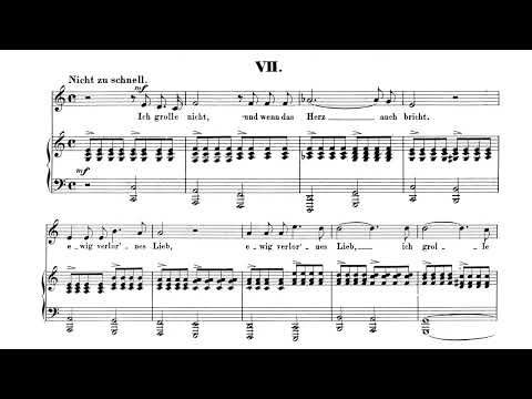 Schumann - Ich Grolle Nicht (Jonas Kaufmann)