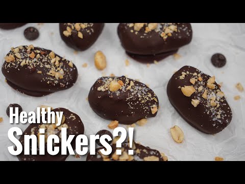 Snickers Dates Recipe | Easy No Bake Healthy Dessert
