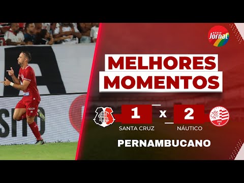 SANTA CRUZ 1 X 2 NÁUTICO - MELHORES MOMENTOS - CAMPEONATO PERNAMBUCANO - 27 01 2024