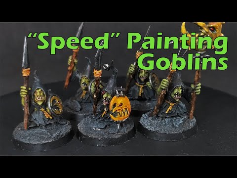 Gloomspite Gitz - "Speed" Painting Grots