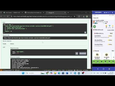 Demo Video 2 - Front-End & Back-End