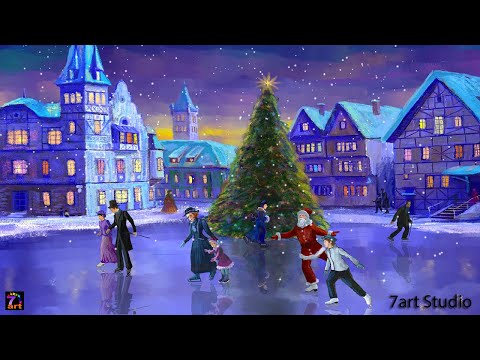 Christmas Rink Live Wallpaper video