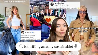 will secondhand save us from fast fashion overconsumption??