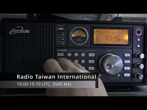 All test broadcasts of RTI (Radio Taiwan International) German Service on Shortwave, 25 June 2022