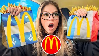 MCDO QUÉBEC VS MCDO FRANCE