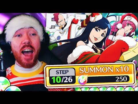 INSANE LUCK! NEW CHRISTMAS GISELLE, MENINAS & BAZZ-B SUMMONS!! Bleach: Brave Souls!