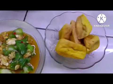 Masak Sayur Gambas/ OYONG pake telor‼️‼️‼️ #simpel || temannya ikan peda dan tahu goreng👍😋 Sedapppp💯