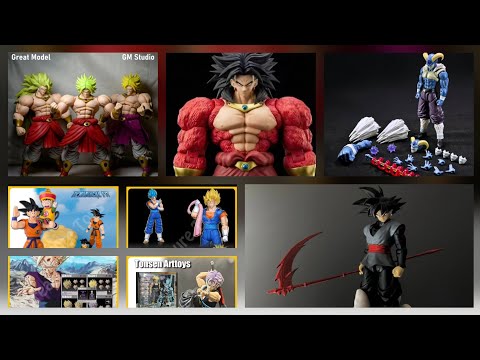 Third Party Figuarts News is MAXIMUM! GM Studio Broly, Vitoforge Goku Black, ZT SSJ4 Broly and MORE!