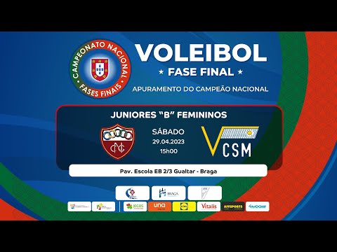 CN GINÁSTICA x VC SÃO MIGUEL - FASE FINAL JUNIORES "B" FEMININOS 2023